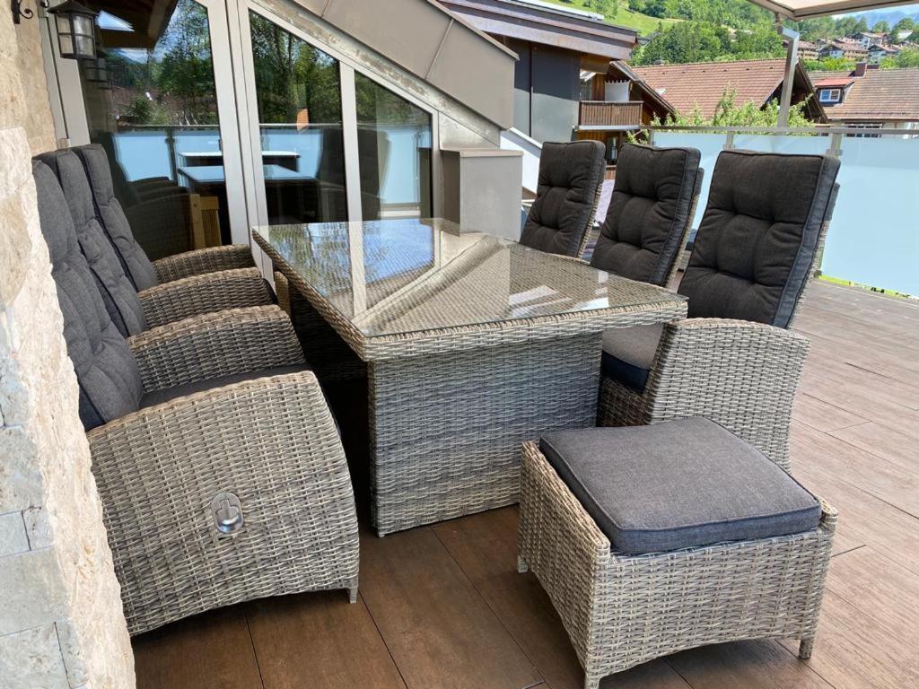 Bergfux Ferienhaus - Hochwertige Ausstattung Sonthofen Ngoại thất bức ảnh